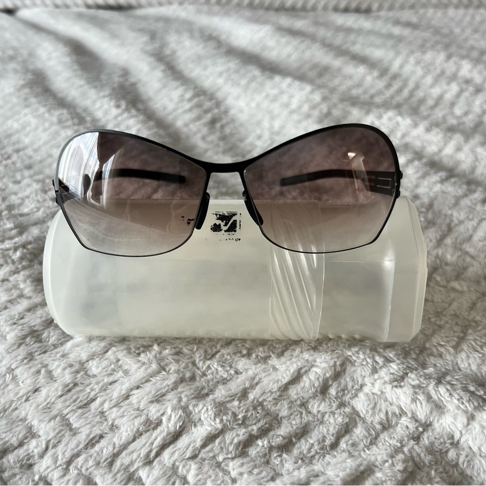 Ic! Berlin Gradient Black Sunglasses, Oversized, … - image 1